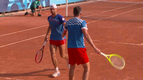 XXXIII. letní olympijské hry 2024 Paříž - Tenis: Macháč/Pavlásek - Jarry/Tabilo