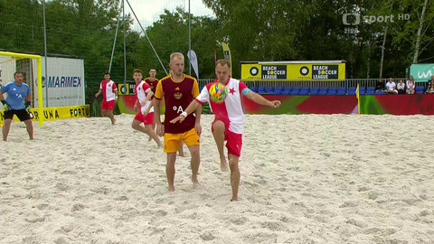 Fortuna Beach Soccer Liga - BS Slavia Praha - BS Dukla Praha