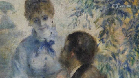 Křížem krážem Národní galerií Praha - Francouzská sbírka a Auguste Renoir, Milenci