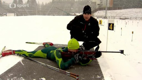 Lekce biatlonu - Cvakání