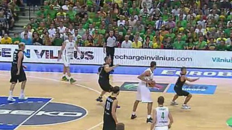 ME v basketbalu 2011 - Litva - Německo