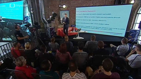 ČT na Colours of Ostrava - Základy televizní žurnalistiky I.