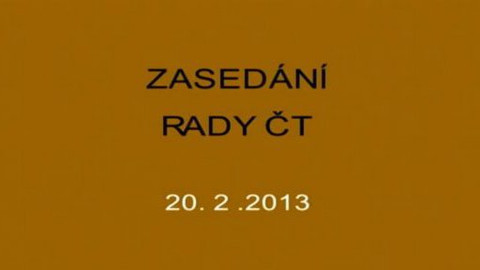 Jednání Rady České televize - 4. jednání Rady ČT v roce 2013