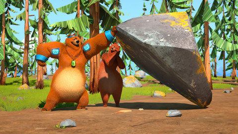 Méďa a lumíci - Silákem snadno a rychle