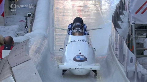 MS ve skeletonu a bobech 2016 Rakousko - 3. jízdy čtyřbobu mužů