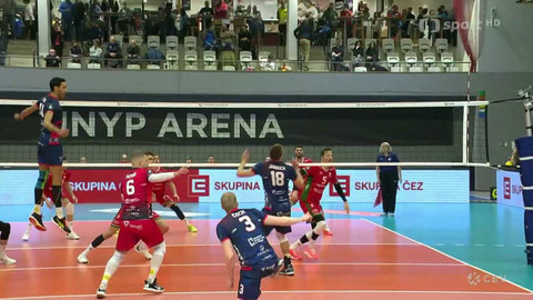 Liga mistrů ve volejbalu - VK Lvi Praha - Greenyard Maaseik
