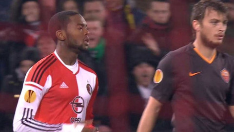Evropská liga UEFA - Feyenoord Rotterdam - AS Řím