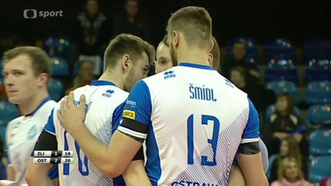 Volejbal - VSC Fatra Zlín - VK Ostrava