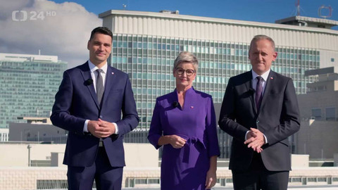 Volby 2025 - Volební studio