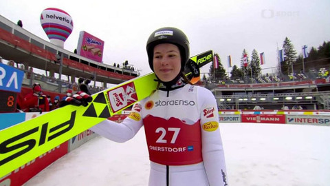 MS v klasickém lyžování 2021 Německo - Závod žen ve skoku na lyžích pro severskou kombinaci