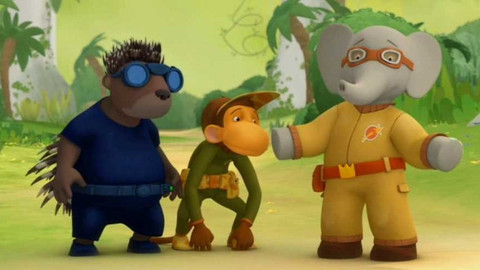 Babar a Baduova dobrodružství - 27/52 Zachránci do toho/Černochobotův největší poklad