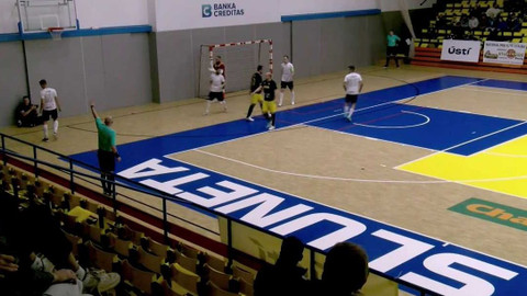 1. Futsal liga - Rapid Ústí nad Labem - Žabinští Vlci Brno