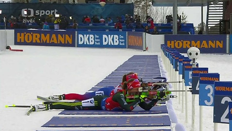 MS v biatlonu 2019 Švédsko - Štafeta žen na 4 x 6 km