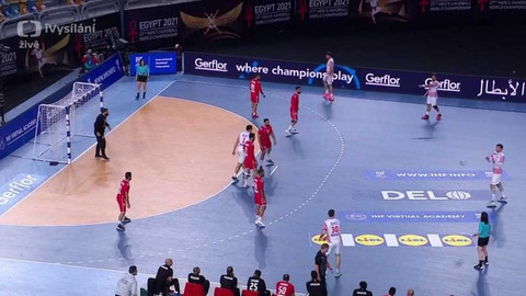 MS v házené 2021 Egypt - Chorvatsko - Bahrajn