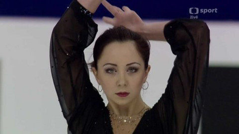 MS v krasobruslení 2015 Čína - Krátký program žen