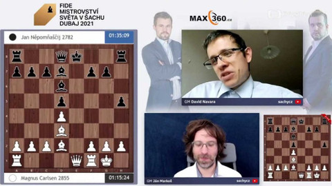 MS v šachu 2021 Dubaj - Magnus Carlsen vs. Ian Nepomniachtchi