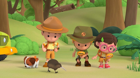 Leo, strážce přírody - Kivi hnědý