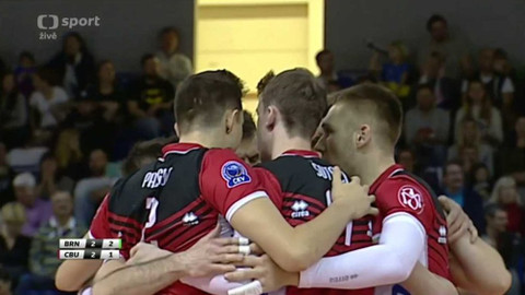 Volejbal - Volejbal Brno - VK Jihostroj České Budějovice