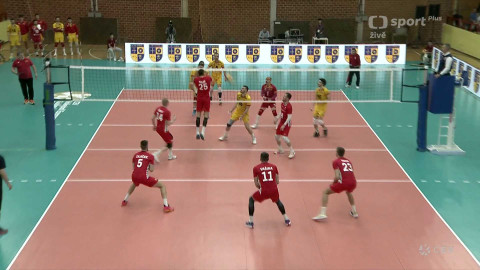 Zlatá evropská volejbalová liga - Severní Makedonie - Česko