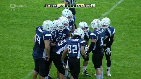 Americký fotbal - Prague Lions - Ostrava Steelers