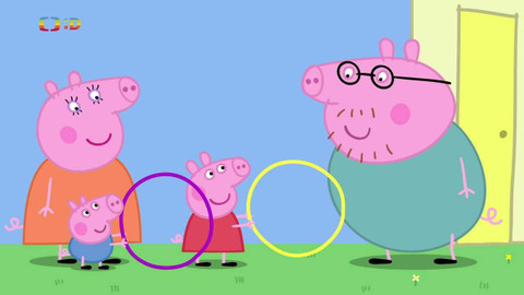 Prasátko Peppa - Obruče