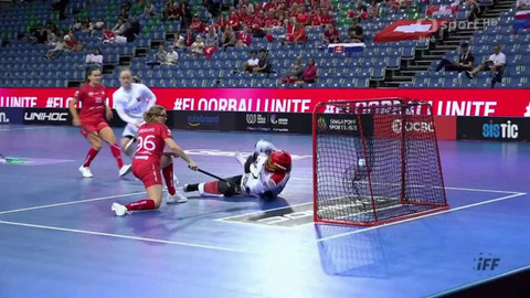 MS ve florbalu žen 2023 Singapur - Švýcarsko - Slovensko