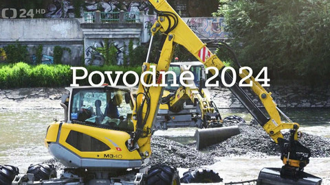 90’ ČT24 - Rok od ničivých povodní v Česku