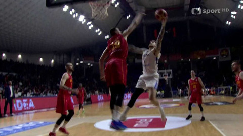 Basketbal - Černá Hora - Česko