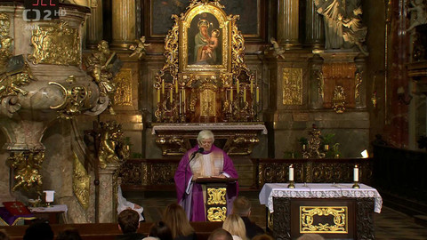 Bohoslužby v České televizi - Bohoslužba za zemřelé