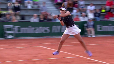 Roland Garros 2019 - Marie Bouzková - Bianca Andreescuová