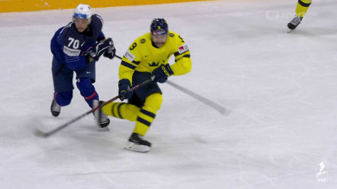 MS v ledním hokeji mužů 2025 Švédsko, Dánsko - Francie - Švédsko