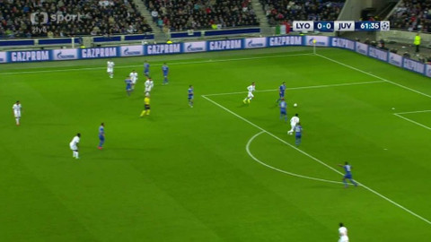 Liga mistrů UEFA - Olympique Lyon - Juventus Turín