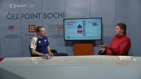 ZOH 2014 Soči - ČEZ Point - Biatlonista Ondřej Moravec