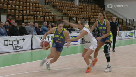Evropská liga v basketbalu - Uni Györ - ZVVZ USK Praha