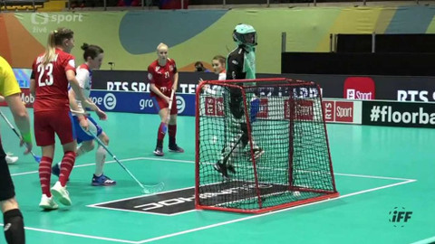 MS ve florbalu žen 2019 Švýcarsko - Česko - Slovensko