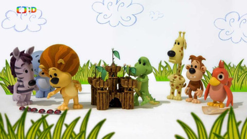 Rá Rá, hlasitý lvíček - Rá Rá a domeček pro berušky