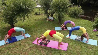 Jogínci v přírodě