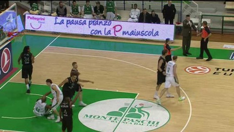 Evropská liga v basketbalu - Montepaschi Siena - Unics Kazaň