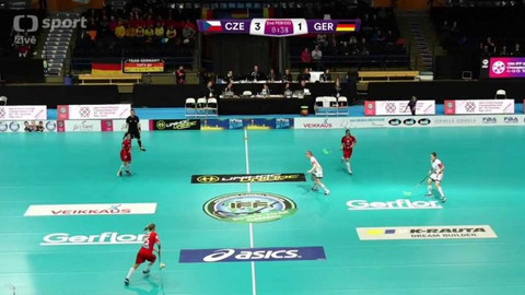 MS ve florbalu 2015 Finsko - Česko - Německo