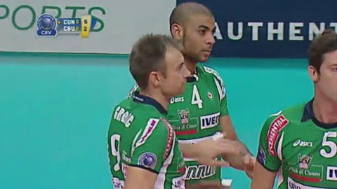 Liga mistrů ve volejbalu - Bre Banca Lannutti Cuneo - VK Jihostroj České Budějovice