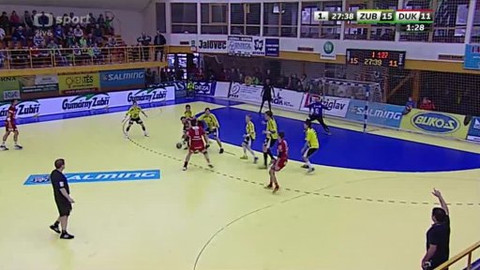 Házená - HC Gumárny Zubří - HC Dukla Praha