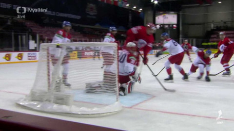 MS v ledním hokeji 2021 Lotyšsko - Rusko - Česko