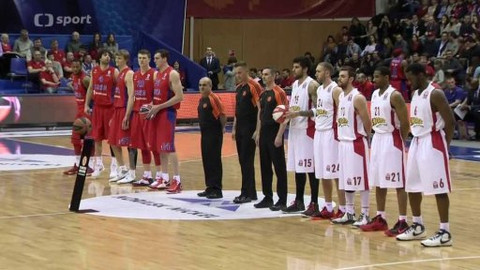 Evropská liga v basketbalu - CSKA Moskva - Olympiakos Pireus
