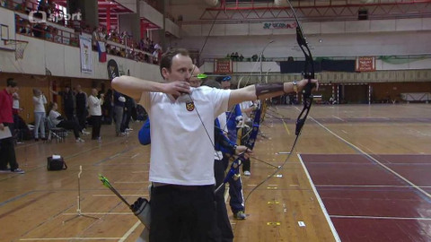 Sport v regionech - M ČR v halové lukostřelbě, Hradec Králové