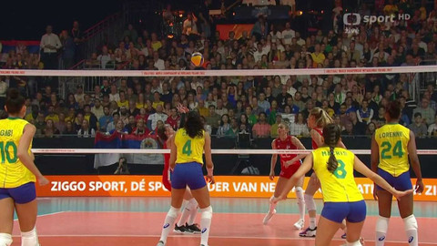MS ve volejbalu žen 2022 Nizozemsko, Polsko - Brazílie - Srbsko
