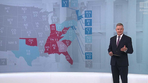 Americké volby 2024 - Americká volební noc