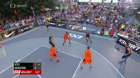 Basketbal - FIBA 3x3 World Tour 2016 Praha