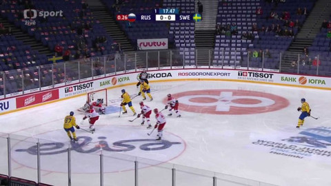 Euro Hockey Tour - Rusko - Švédsko