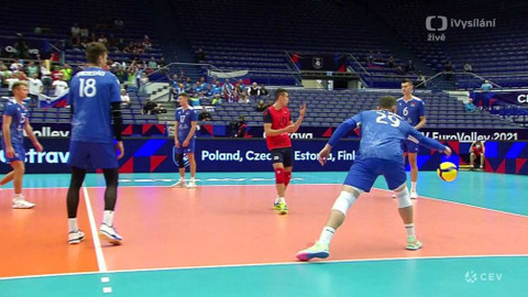 ME ve volejbalu mužů 2021 - Slovinsko - Bělorusko