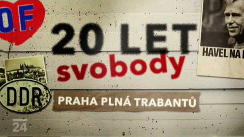 20 let svobody - Praha plná trabantů